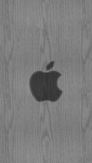 Vertical Wood Wallpaper (No Vignette) - Grey Apple