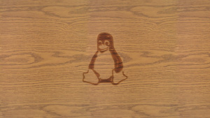 Wood Wallpaper (No Vignette) - Tux