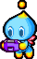 Chao playing GBA sprite