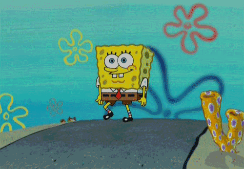 SpongeBob Walking