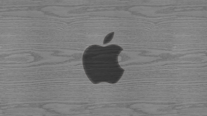 No Vignette, Grey, Apple