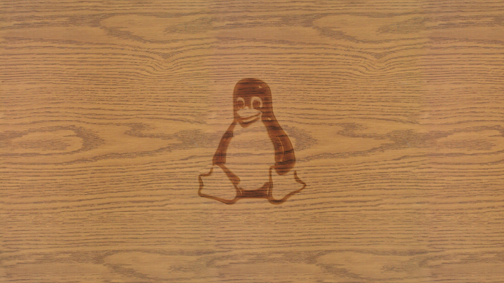 No Vignette, Plain, Linux Tux